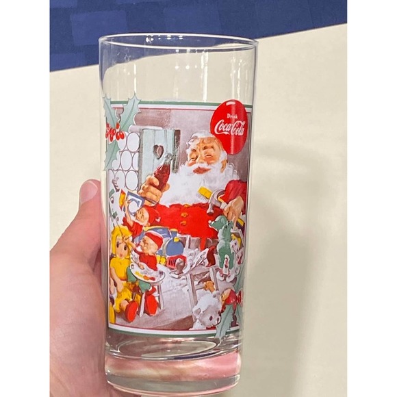 Coca Cola Coke Krystal Glasses Pair 1994 Collector Edition - Picture 5 of 10